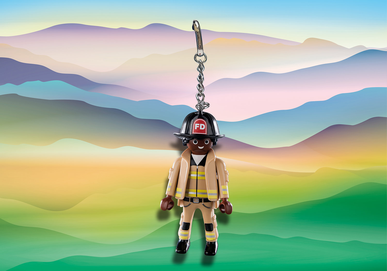 Playmobil: Schlüsselanhänger - Feuerwehrmann Playmobil: Schlüsselanhänger - Feuerwehrmann