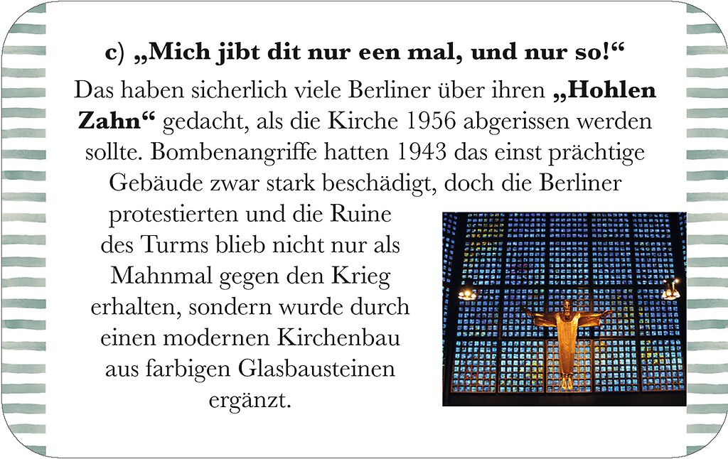 text, Deutsch, Layout, Bild mit Illustration, Statue