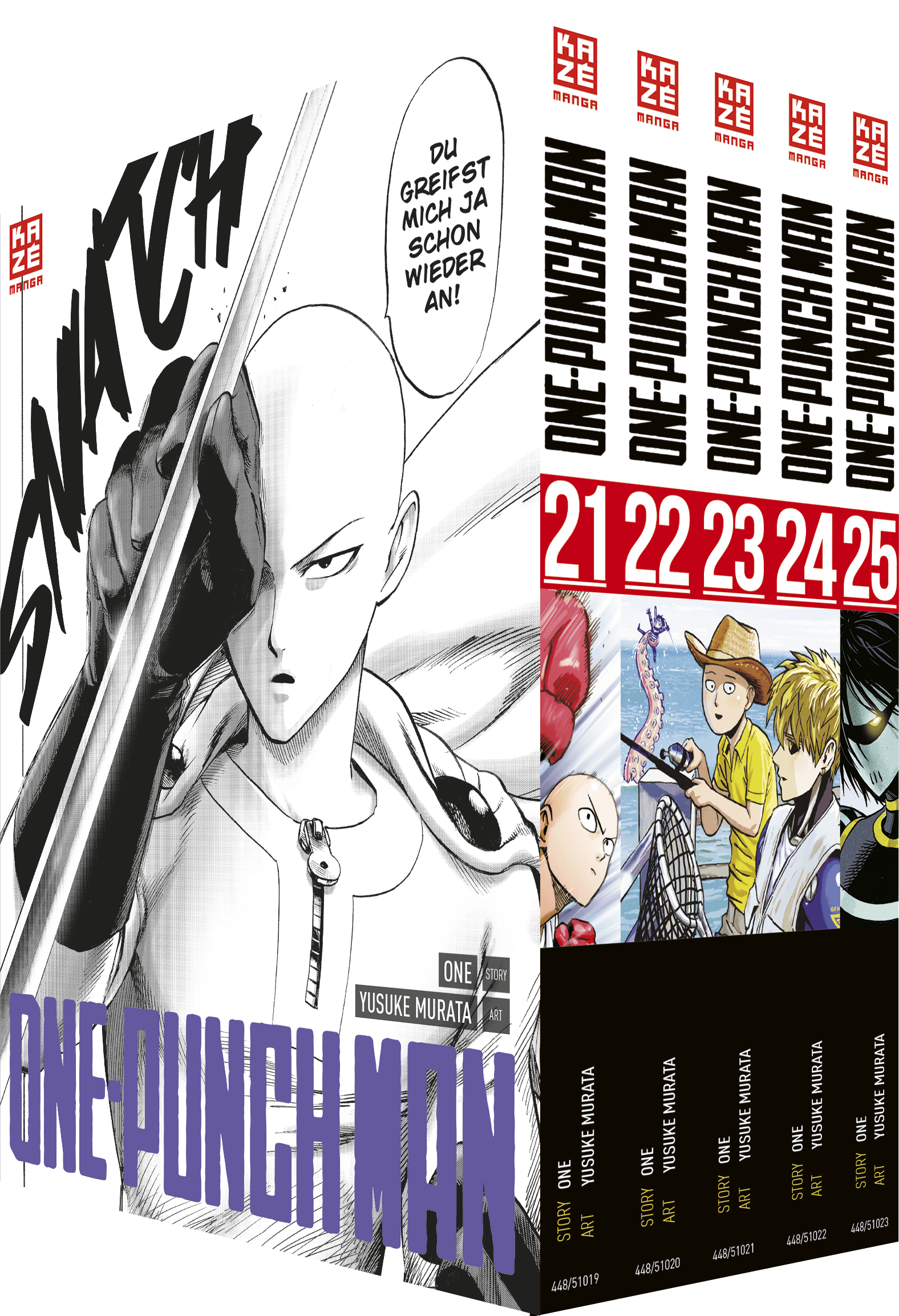 One-Punch Man Bd.21-25/Schuber One-Punch Man Bd.21-25/Schuber