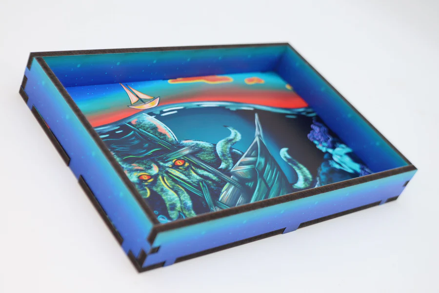 Chromatic Dice Tray Cthulhu Chromatic Dice Tray Cthulhu