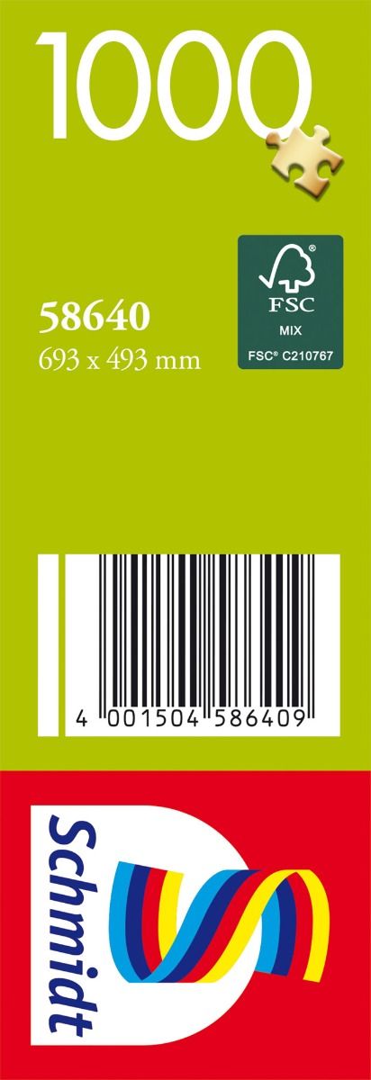 Puzzle: Zurück nach Hause barcode, fußboden, fsc, mix, schmidt