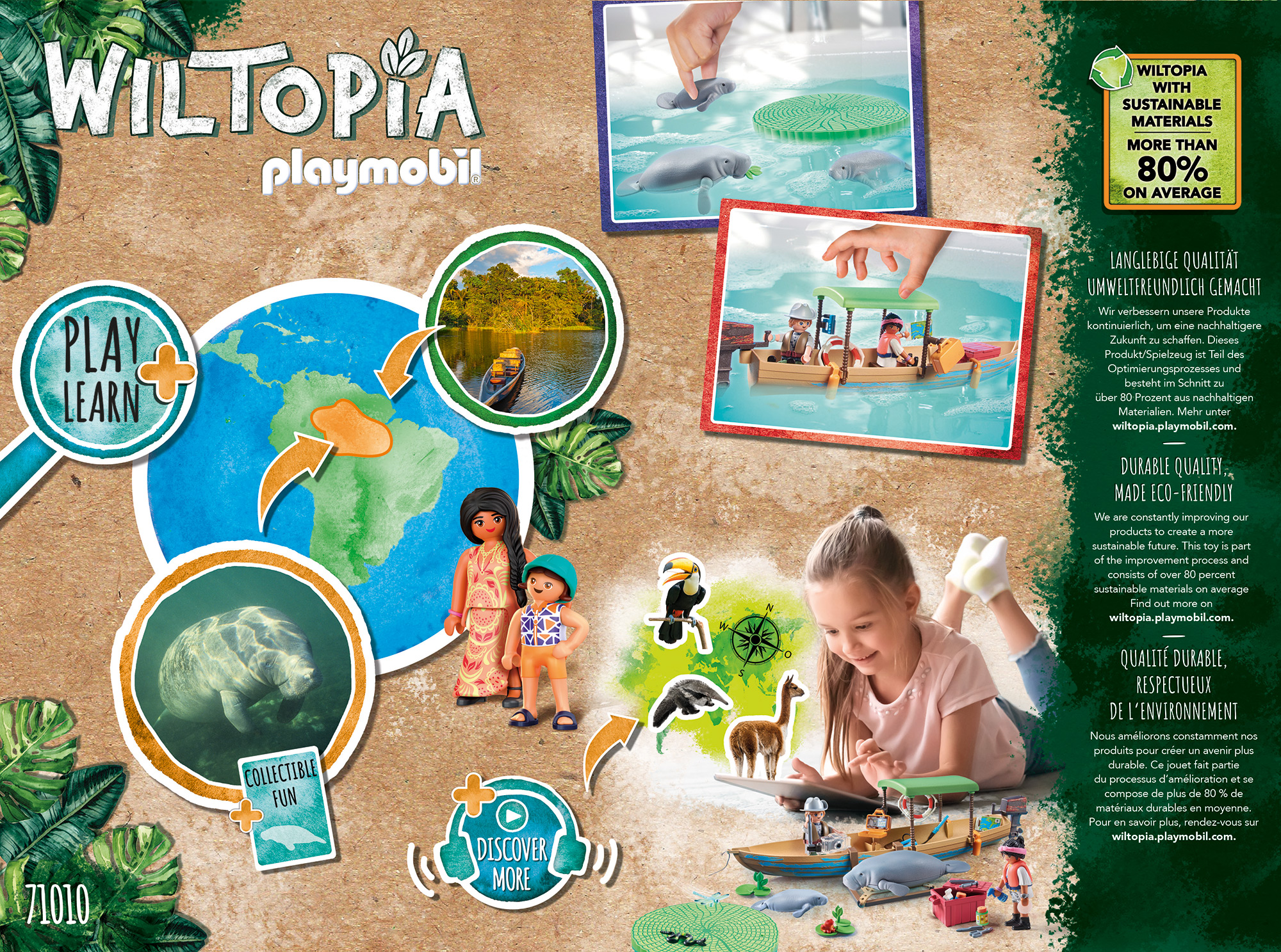 Playmobil: Wiltopia - Bootsausflug zu den Seekühen Playmobil: Wiltopia - Bootsausflug zu den Seekühen