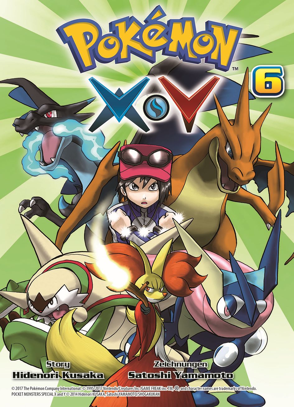 Pokémon X und Y Bd.4-6 Manga Pack