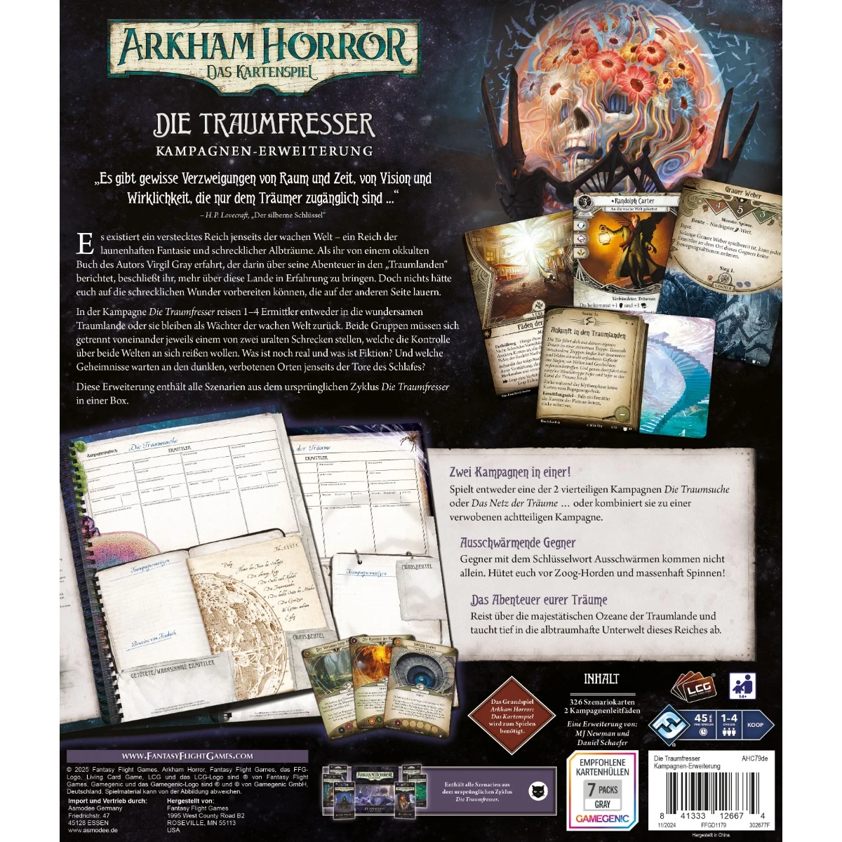 Arkham Horror LCG dt.: Die Traumfresser Kampagnen-Erweiterung Arkham Horror LCG dt.: Die Traumfresser Kampagnen-Erweiterung