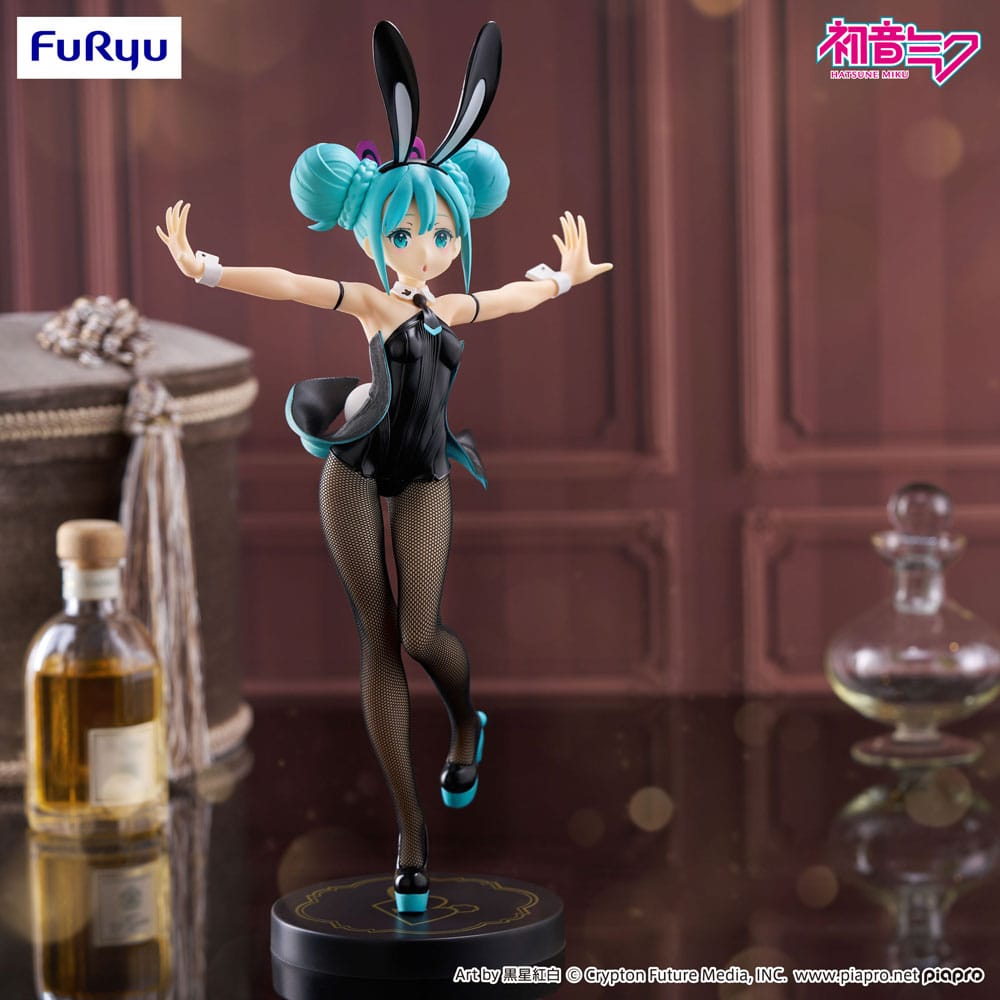 Figurine, Tanzen, Hatsune Miku, Bunny-Headband, Stockings