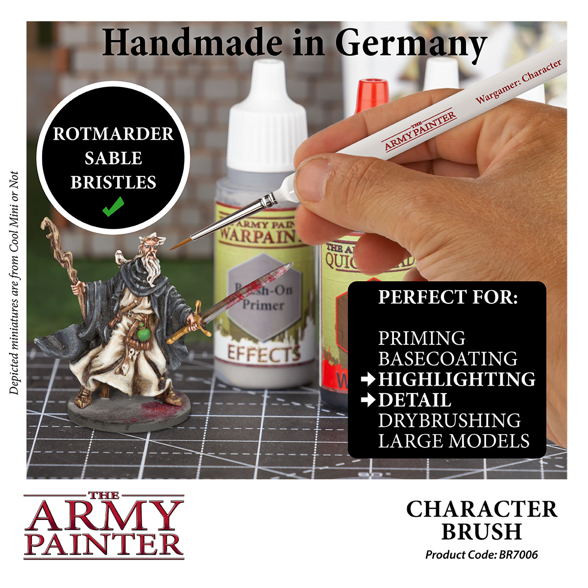 Army Painter: Pinsel - Wargamer Character