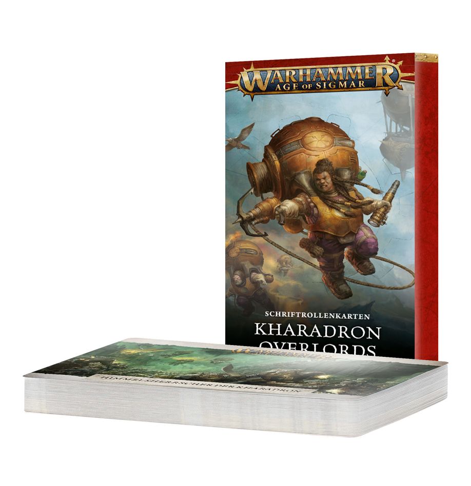 Age of Sigmar: Warscroll Cards - Kharadron Overlords dt. Age of Sigmar: Warscroll Cards - Kharadron Overlords dt.