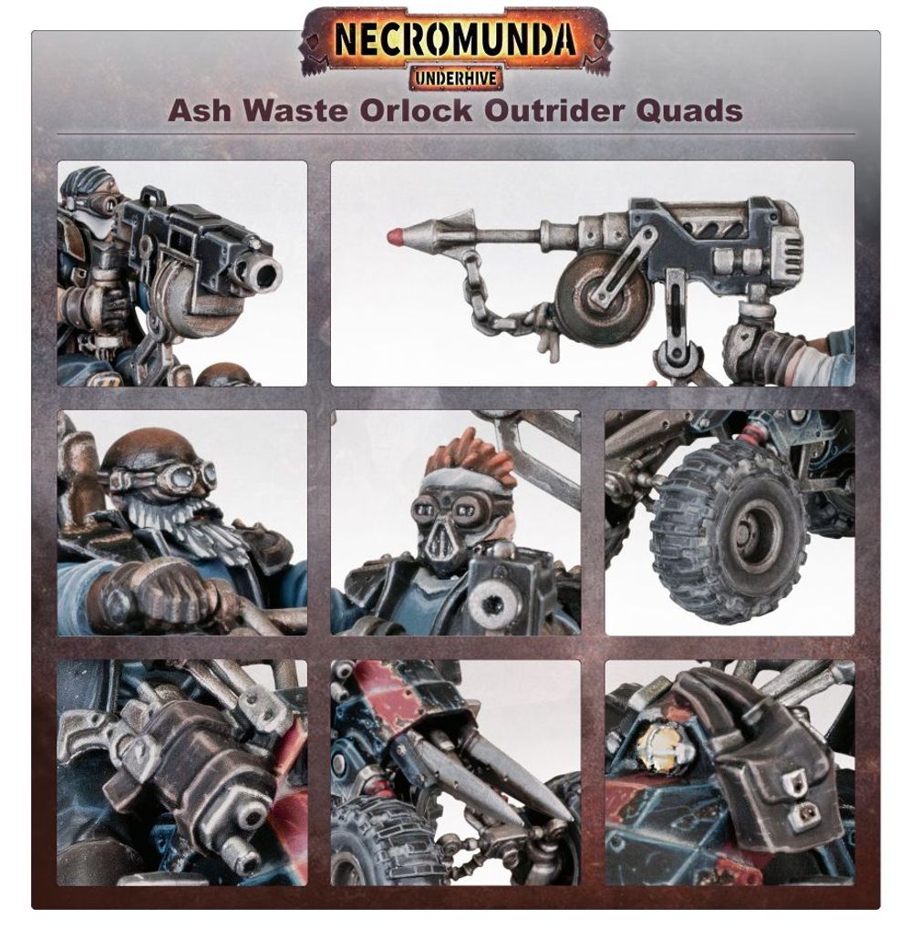 Necromunda: Orlock Outrider Quads Necromunda: Orlock Outrider Quads