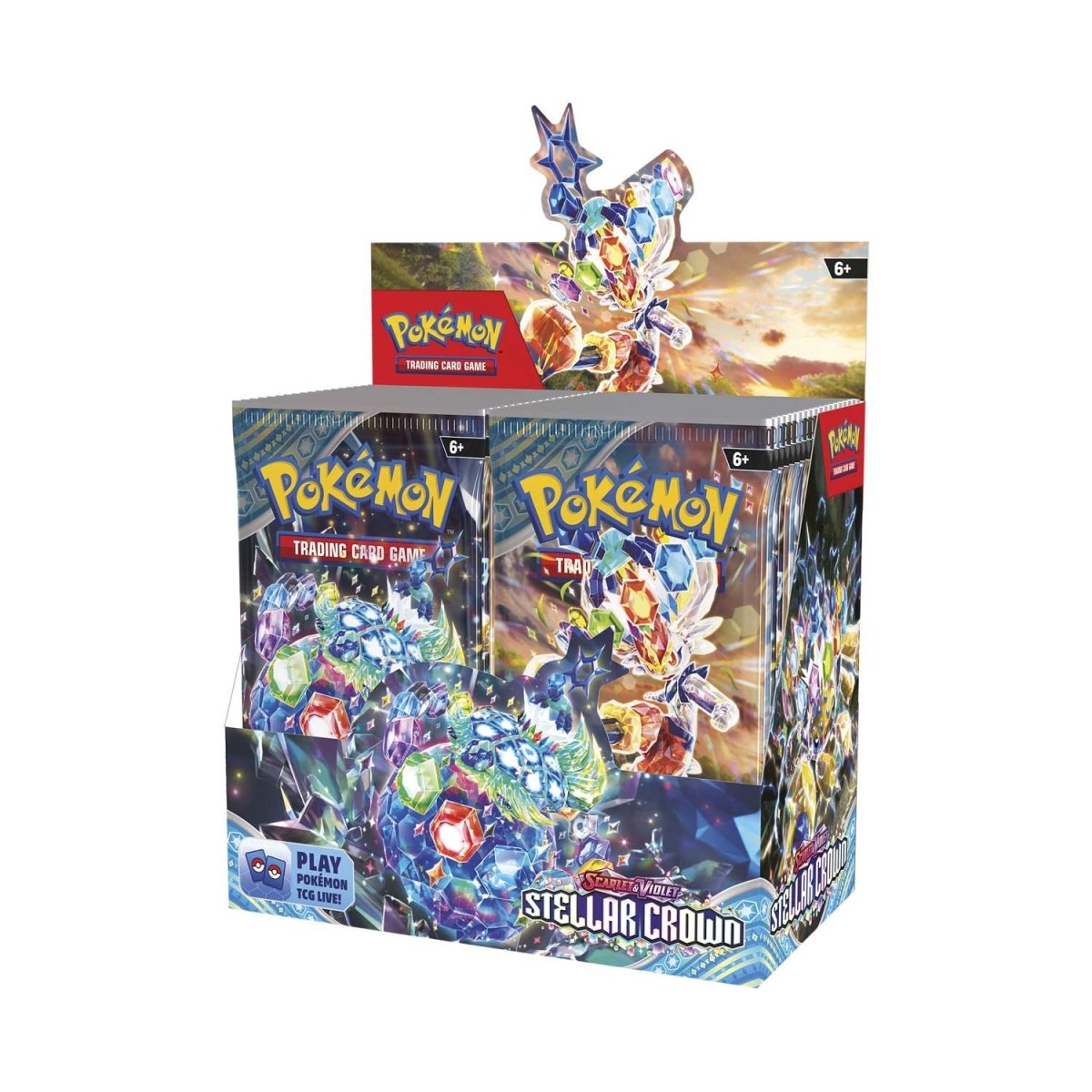 Pokémon CCG dt.: Karmesin & Purpur Stellarkrone Booster Display (KP07)