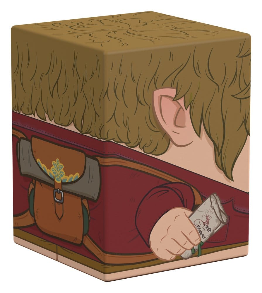 Ultimate Guard: Deckbox Squaroes Hobbit - Bilbo (HOB001) Schultasche, Rucksack, Backpack, Schulrucksack, Kleidung Tasche