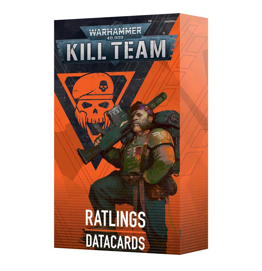 Warhammer 40K: Kill Team - Datacards Ratlings engl. Warhammer 40K: Kill Team - Datacards Ratlings engl.