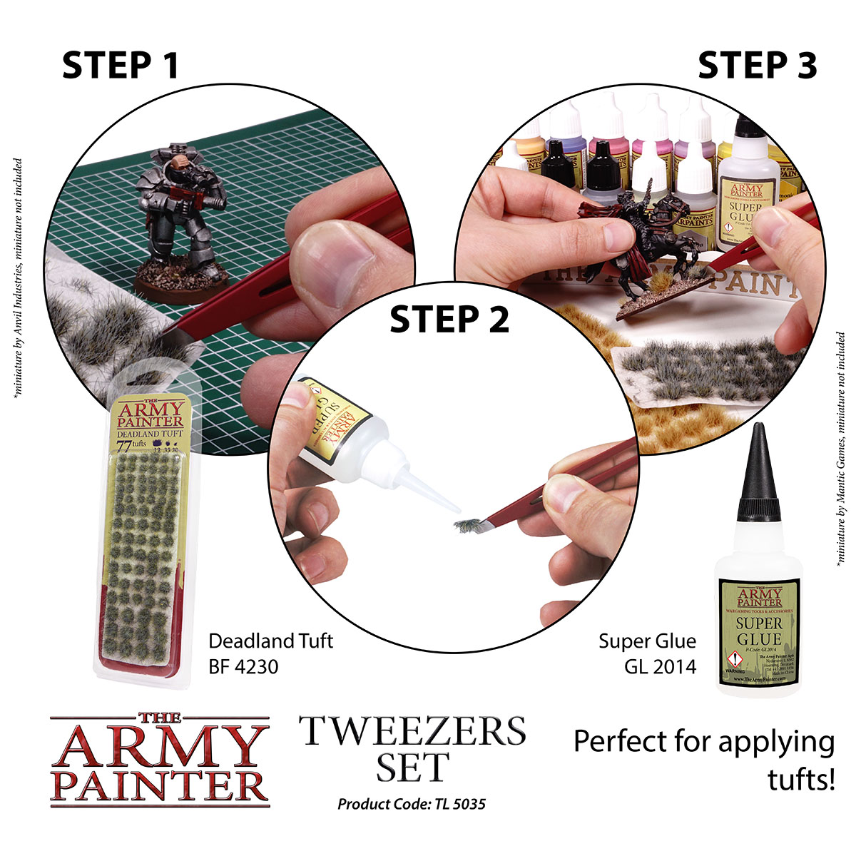 Army Painter: Tool - Tweezers (pinzetten)