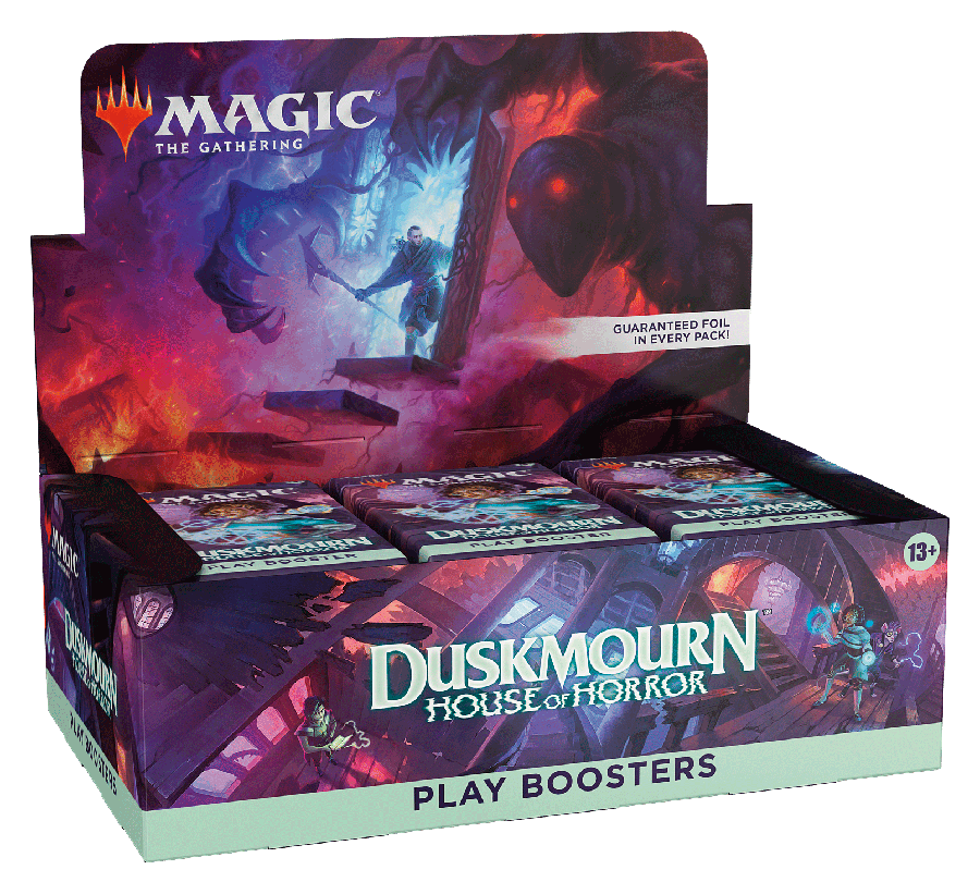 Magic CCG: Duskmourn House of Horror Play Booster Display