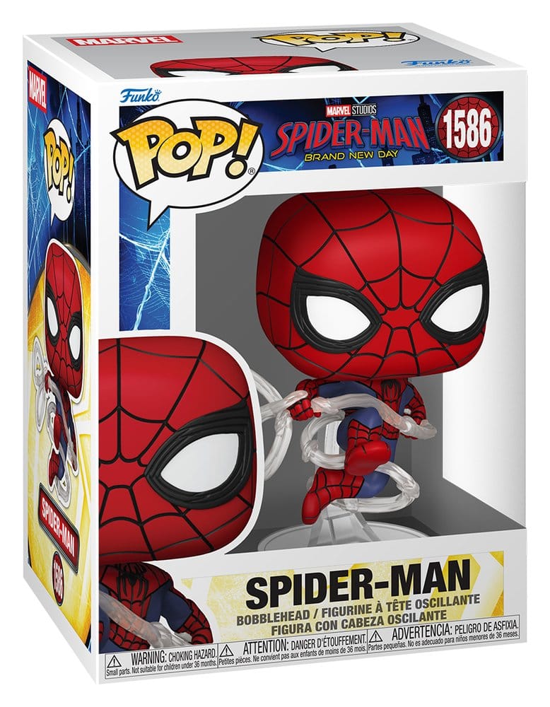 Spider-Man: POP Spider-Man (Brand New Day) (1586) Spider-Man, Figur, Bobblehead, Pop!, Spielzeug