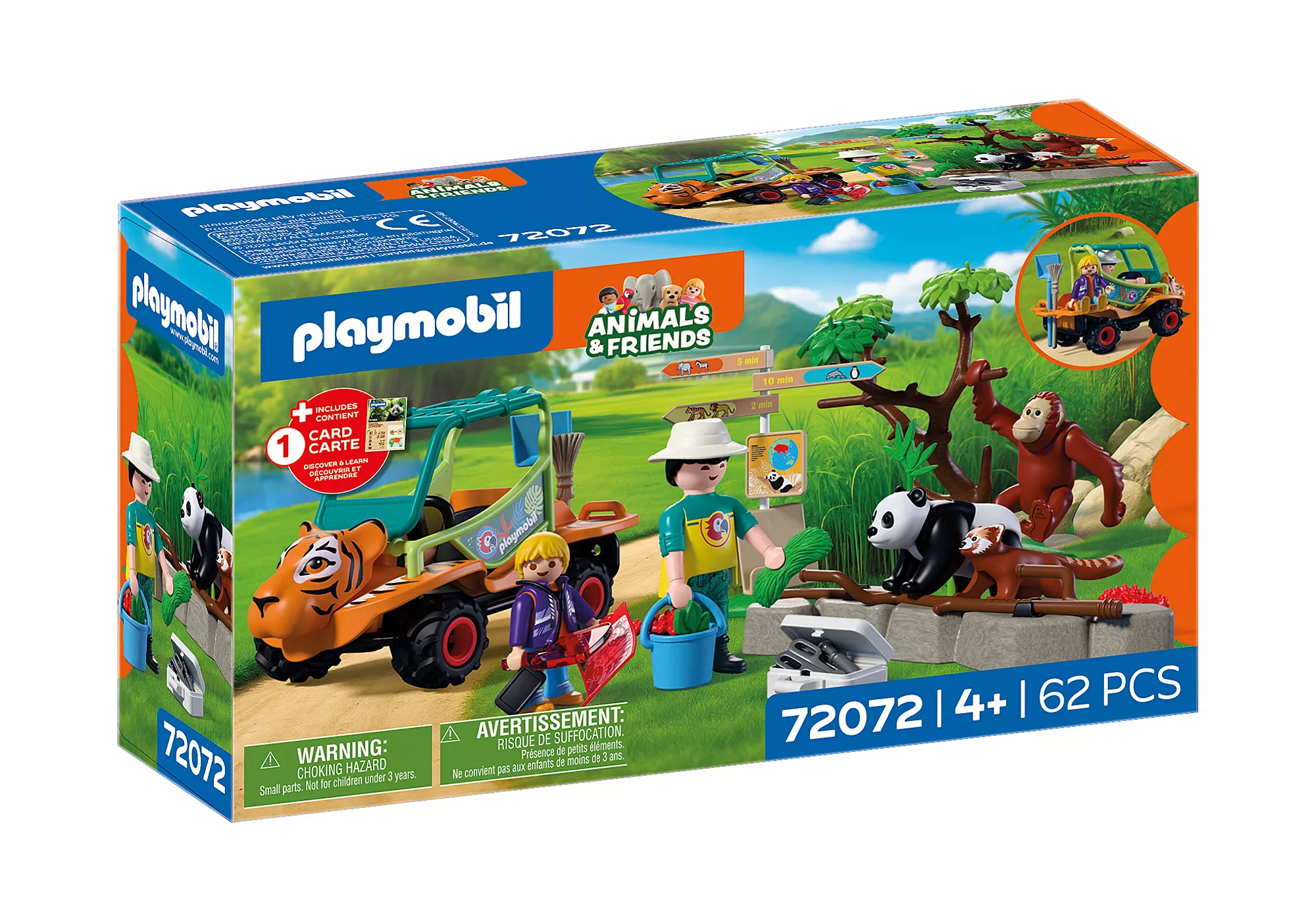 Playmobil: Animals & Friends - Zoo Tierpflegermobil Playmobil: Animals & Friends - Zoo Tierpflegermobil