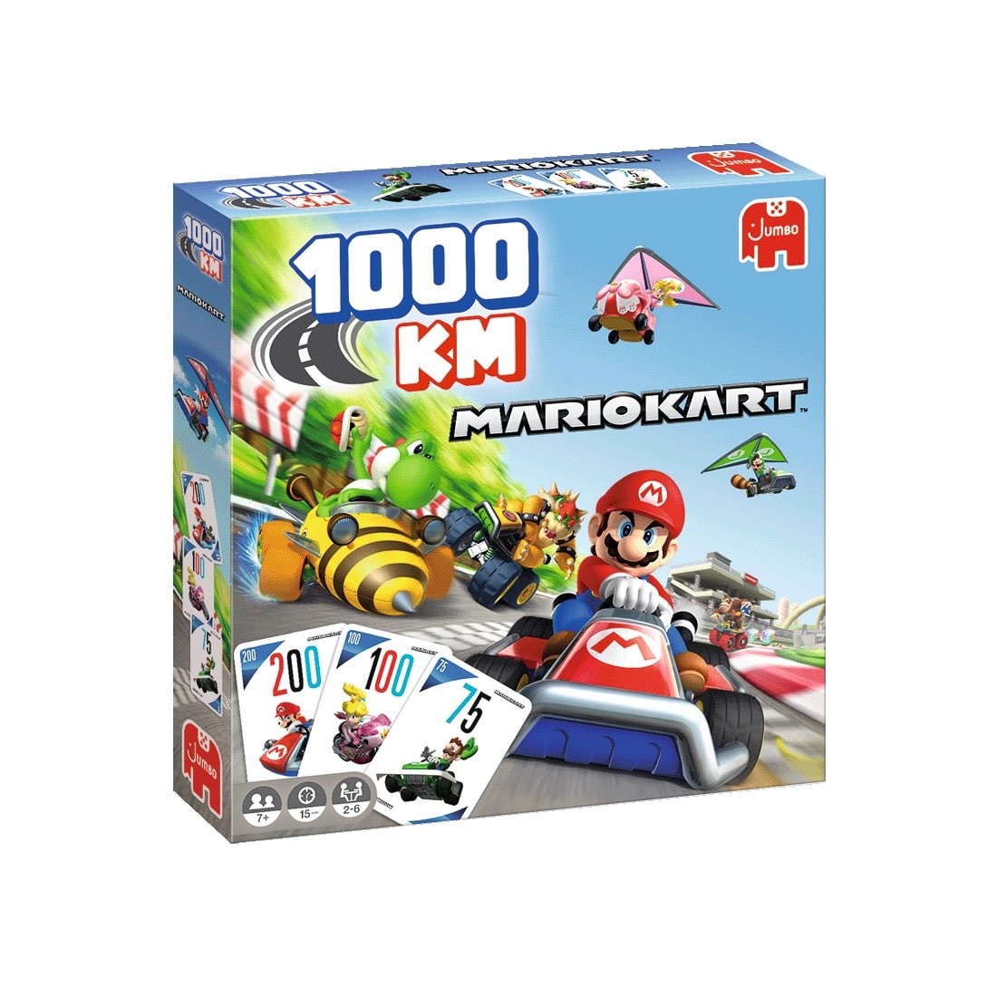 Mario Kart: 1000 km Kartenspiel, Mario Kart, 1000 KM, Rennspiel, Spielkarten