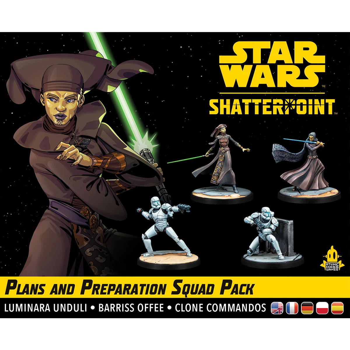 Star Wars: Shatterpoint - Plans and Preparation Squad Pack Star Wars: Shatterpoint - Plans and Preparation Squad Pack