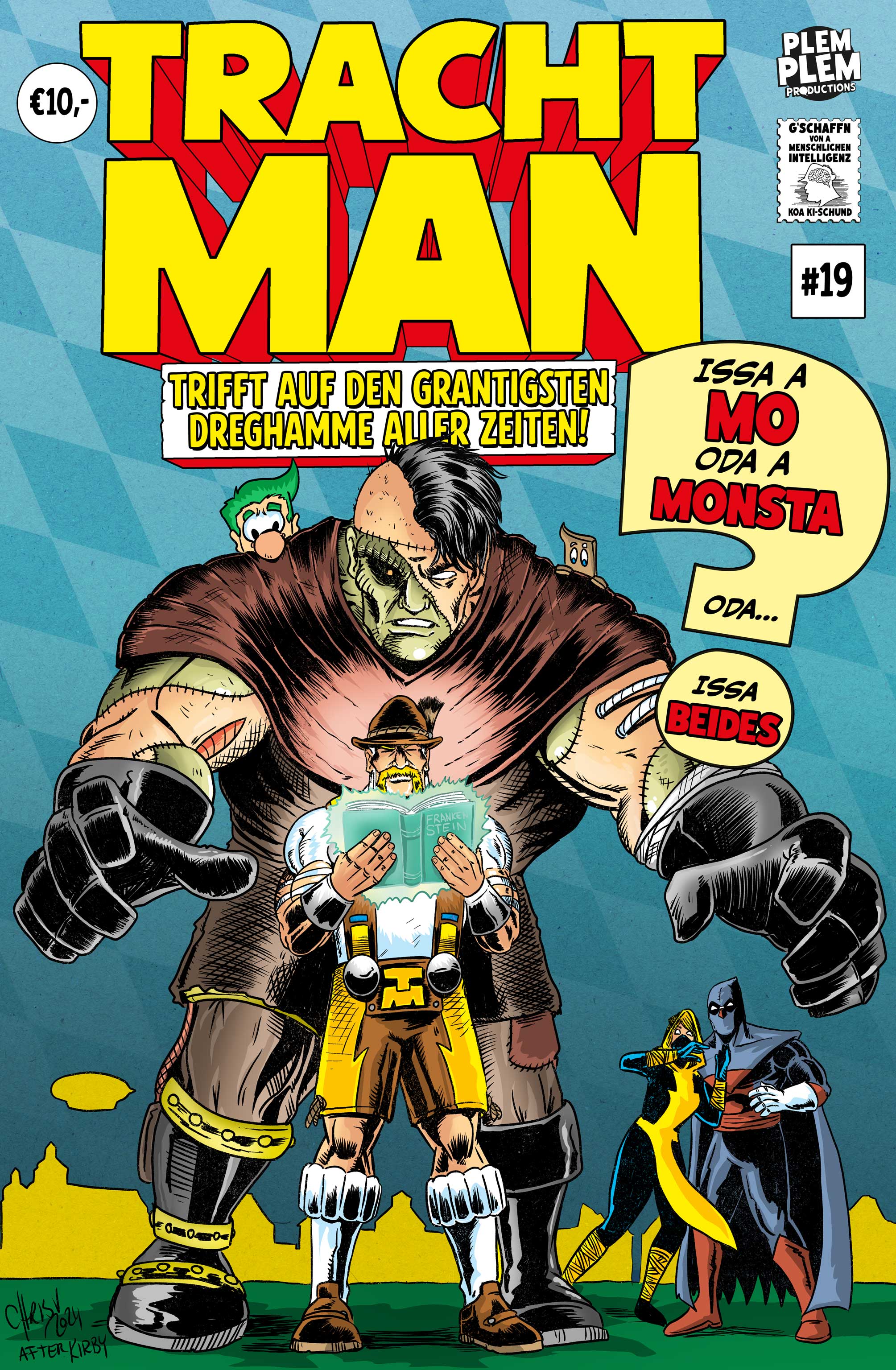 Tracht Man #19 Ultra Comix Variant Bairisch (50)