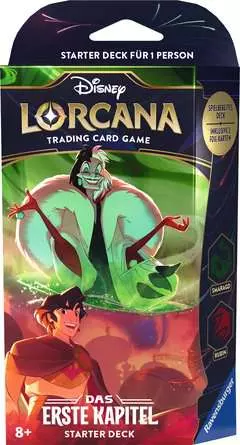 Lorcana TCG: Das Erste Kapitel - Starter Deck "Wagemut und Täuschung" (Grün/Rot) Lorcana TCG: Das Erste Kapitel - Starter Deck "Wagemut und Täuschung" (Grün/Rot)