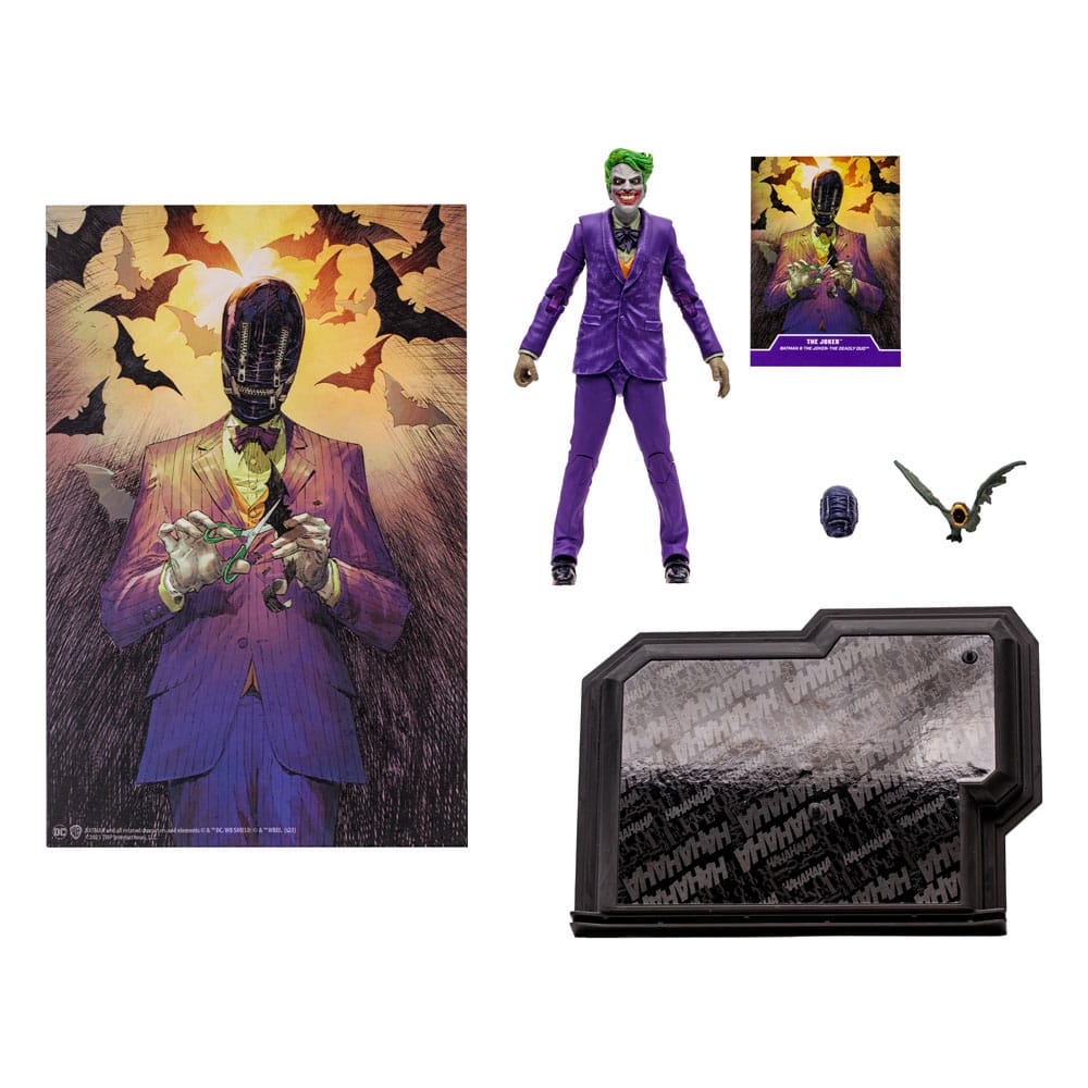 DC Multiverse AF: The Joker (The Deadly Duo) Gold Label Limited Edition 18cm 