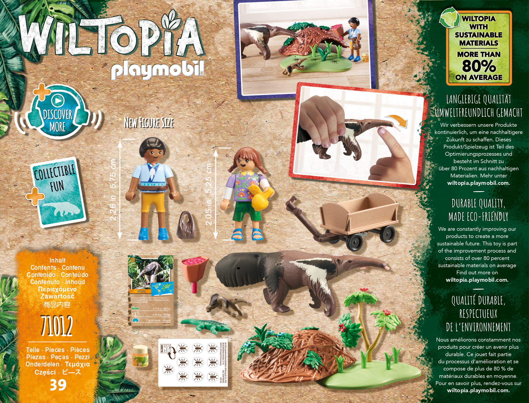 Playmobil: Wiltopia - Ameisenbärpflege