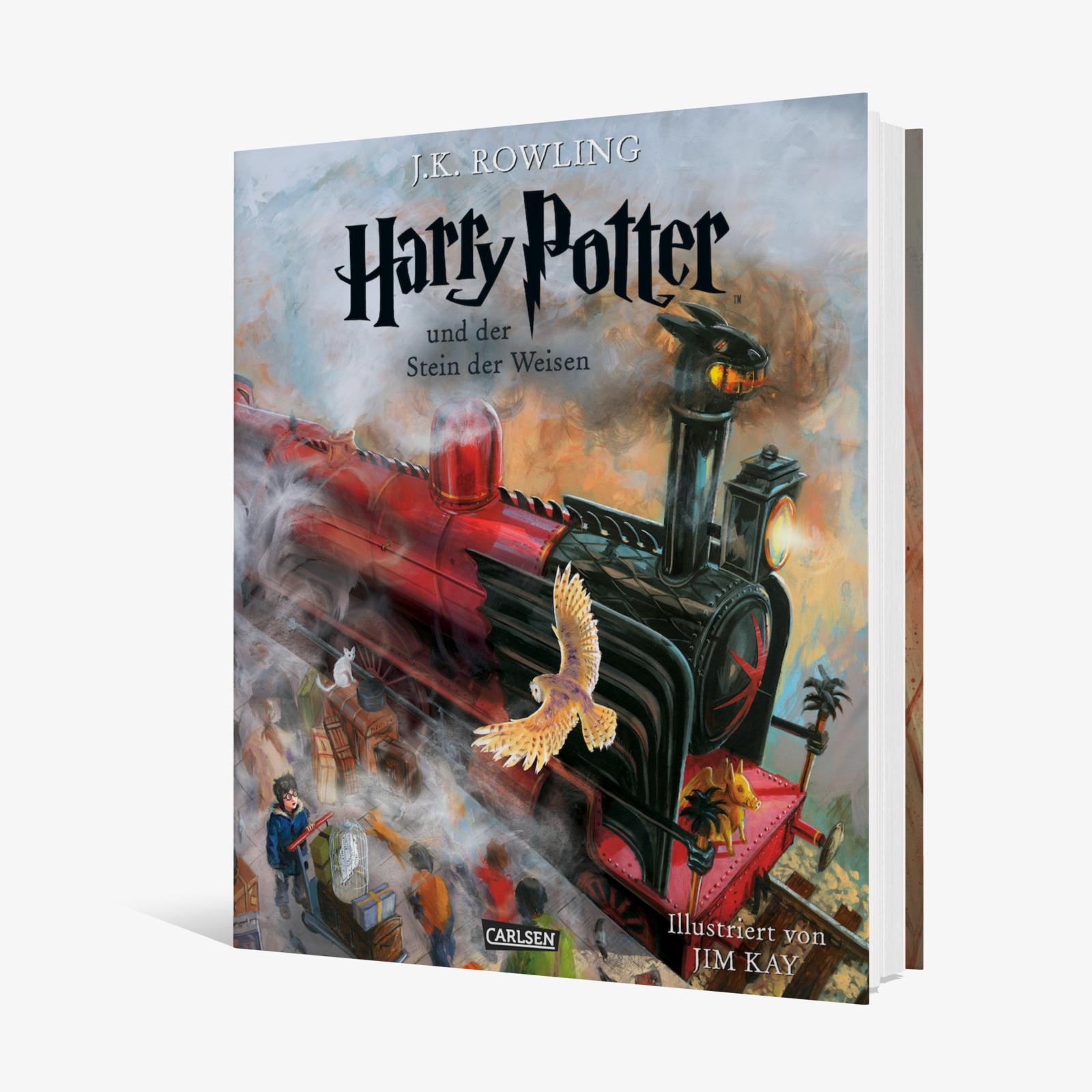 Harry Potter Bd.1: ...und der Stein der Weisen (illustr.)