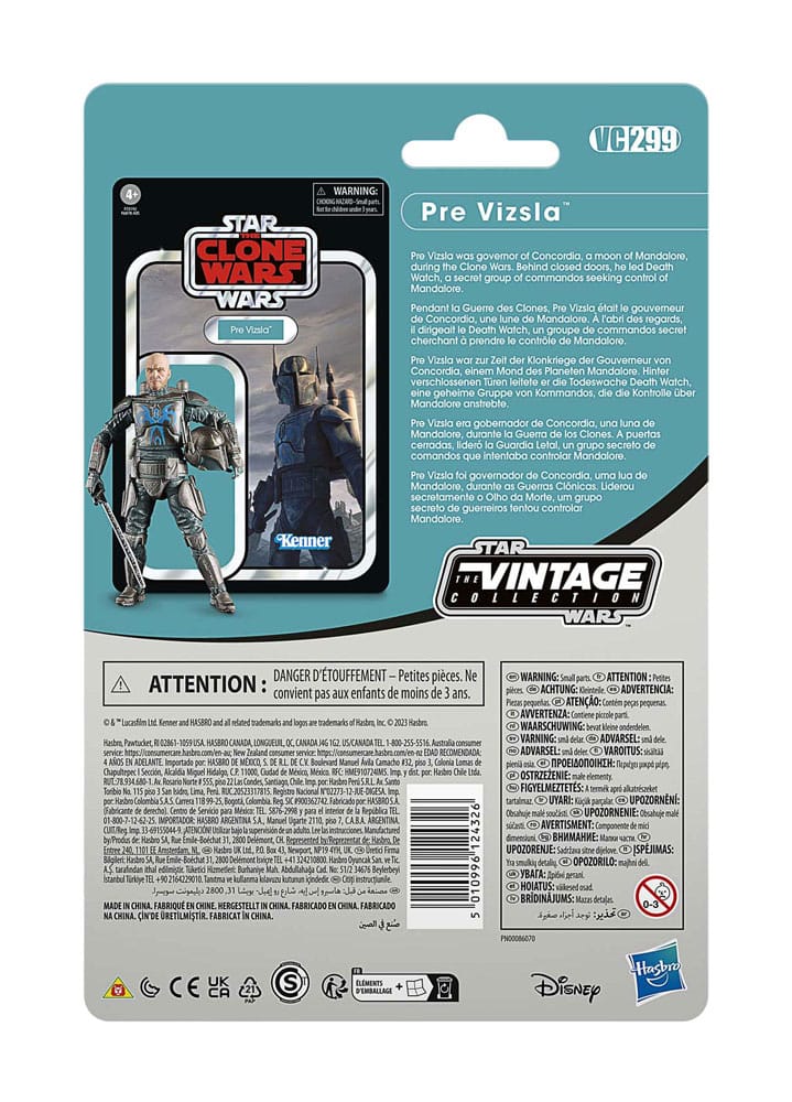 Star Wars AF: Vintage Collection Clone Wars - Pre Vizsla 10cm Star Wars AF: Vintage Collection Clone Wars - Pre Vizsla 10cm