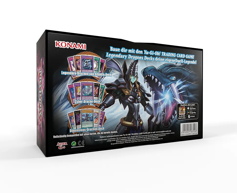 Yu-Gi-Oh! CCG dt.: Legendary Dragon Decks (Unlimited)