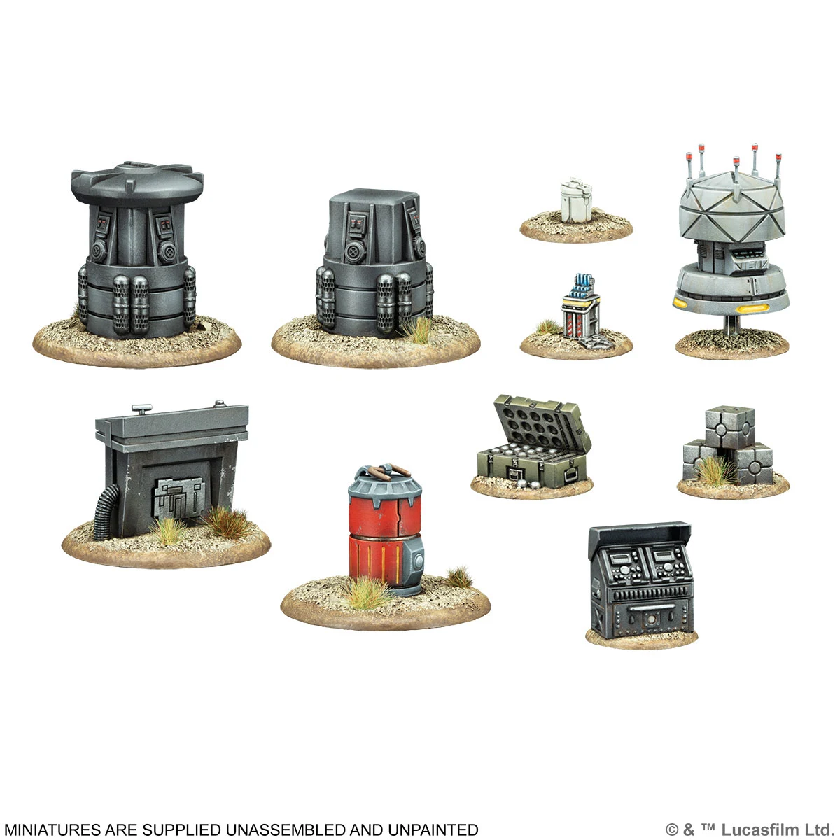Star Wars: Legion - 3D Objective Tokens Star Wars: Legion - 3D Objective Tokens