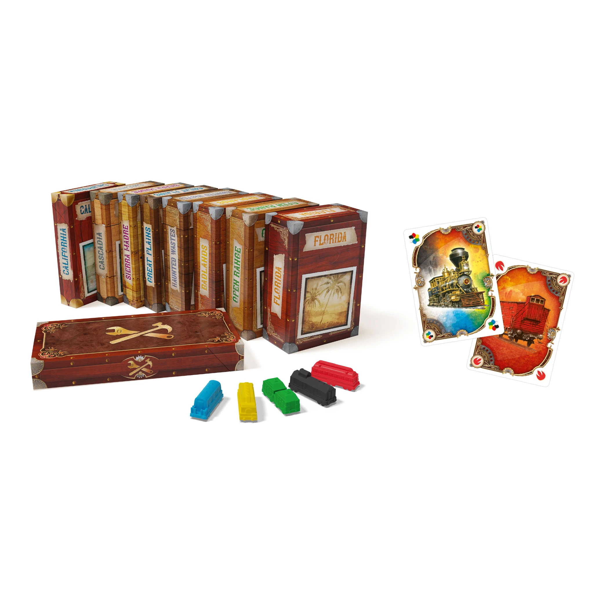 Zug um Zug Legacy: Legenden des Westens Zug um Zug Legacy: Legenden des Westens