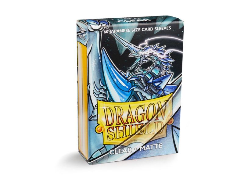 Kartenhüllen, Dragon Shield, Clear matte, Slots, 60 Karten