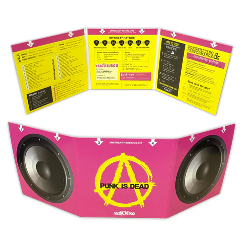 Punk is Dead RPG (Mörk Borg): Manager Screen