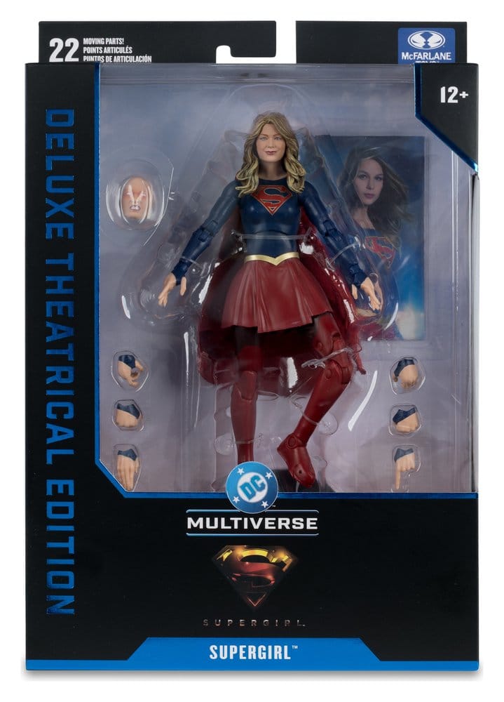 DC Multiverse AF: Supergirl Theatrical Edition DLX 17cm Supergirl, Figur, DC, Multiverse, Actionfigur