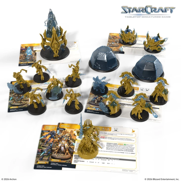Starcraft TMG: Protoss Starter Set Founders Edition Starcraft TMG: Protoss Starter Set Founders Edition