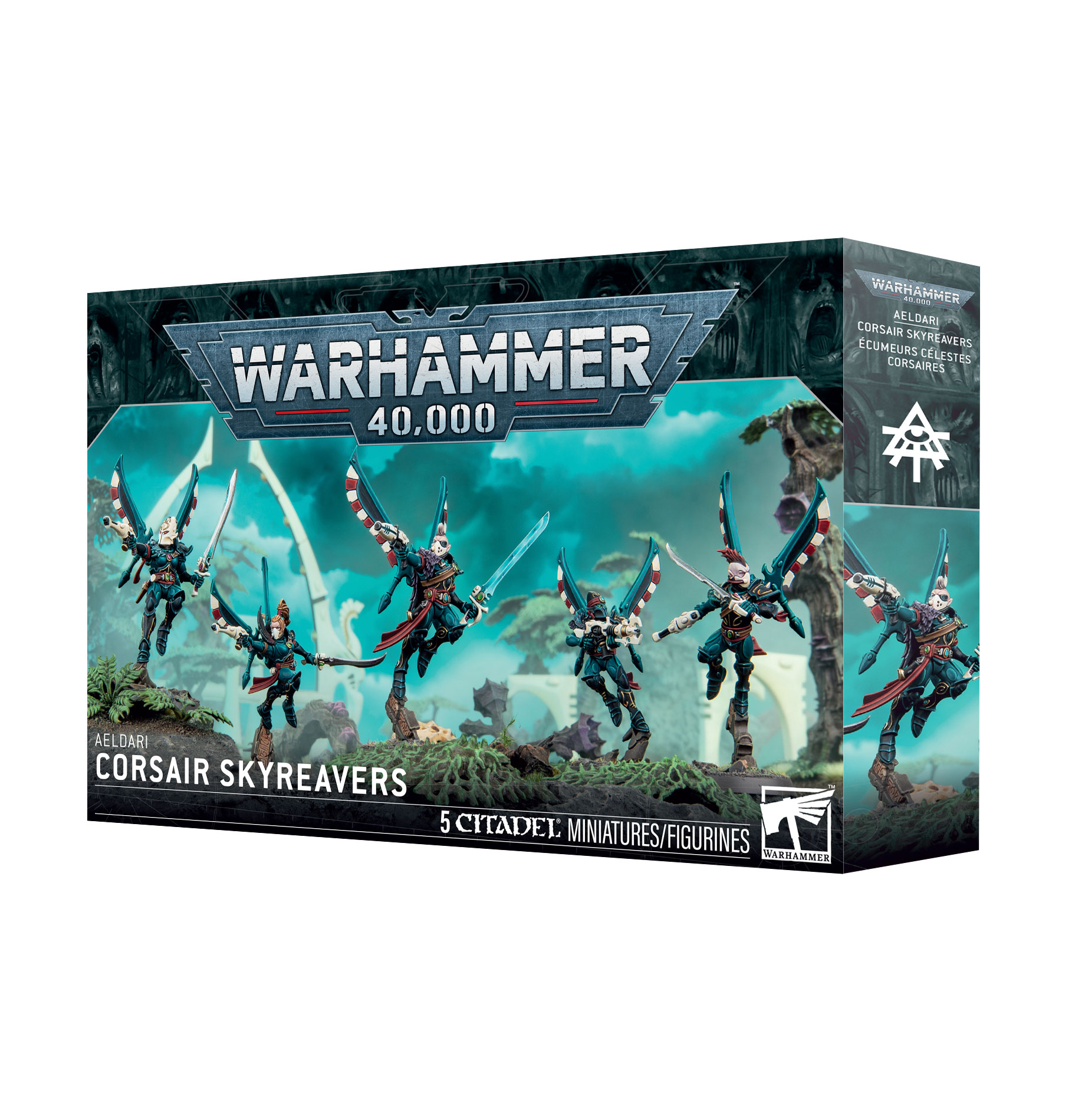Warhammer, 40,000, Corsair Skyreavers, Miniatures, Box set