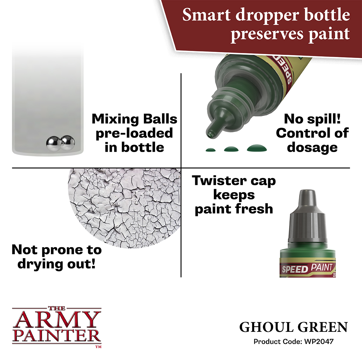 Army Painter: SP - Ghoul Green Army Painter: SP - Ghoul Green