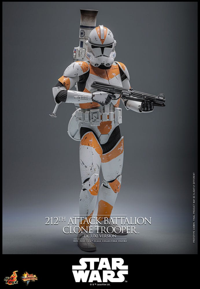 Star Wars AF: Clone Wars 212th Attack Battalion Clone Trooper DLX 1/6 30cm Star Wars AF: Clone Wars 212th Attack Battalion Clone Trooper DLX 1/6 30cm