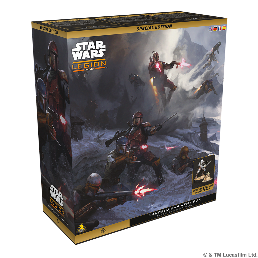 Star Wars, Legion, Mandalorian Army Box, Sonderauflage, Miniaturen