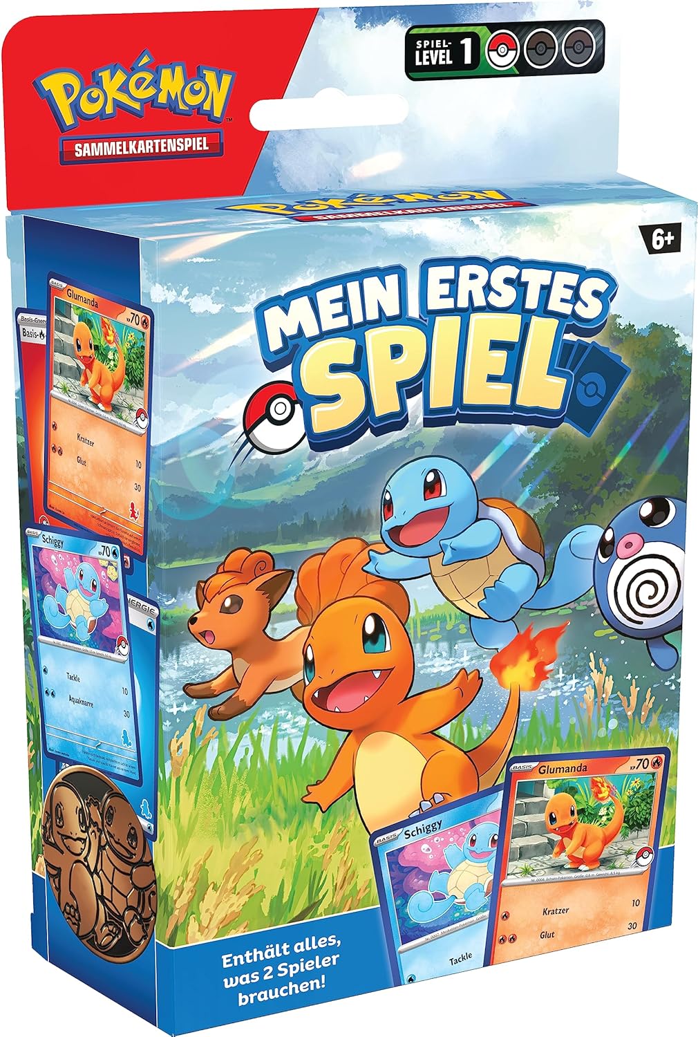 Pokémon CCG dt.: Mein Erstes Spiel Starter-Set Glumanda/Schiggy Pokémon CCG dt.: Mein Erstes Spiel Starter-Set Glumanda/Schiggy