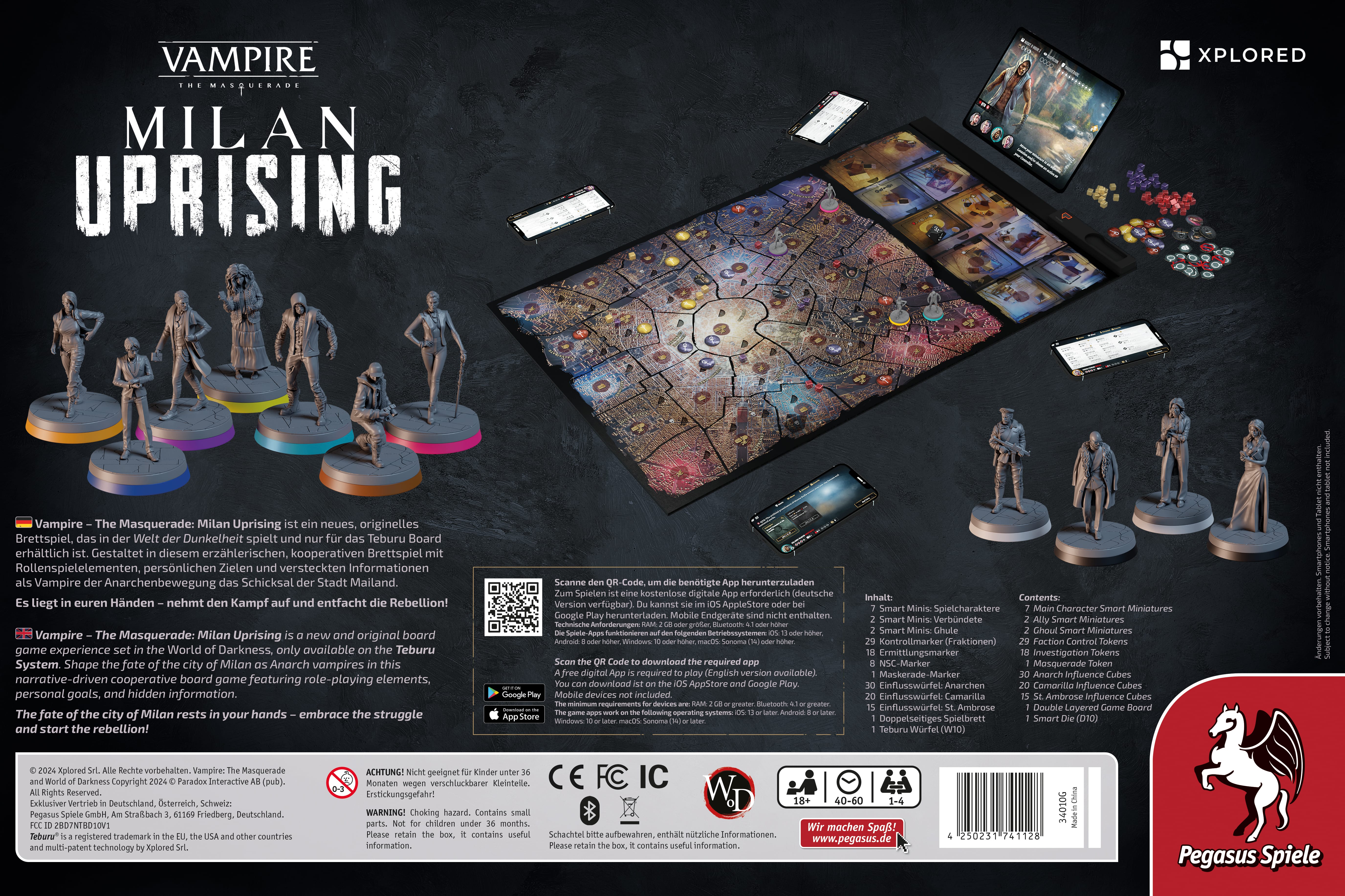 Teburu: Vampire The Masquerade - Milan Uprising Teburu: Vampire The Masquerade - Milan Uprising