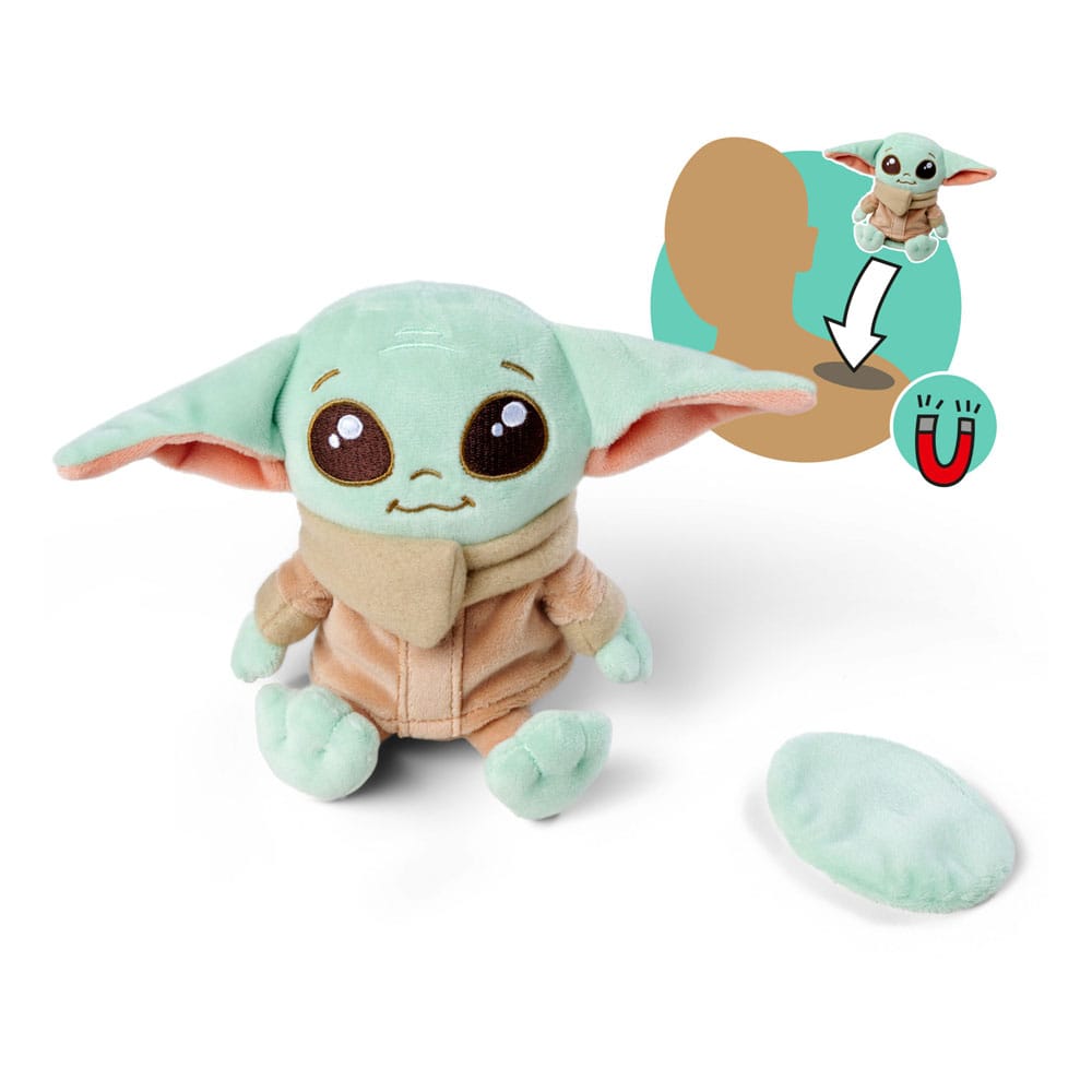 Star Wars: Plüsch Grogu Schulterreiter 14cm Plushie, Baby Yoda, Cute toy, Grogu plush, Soft toy