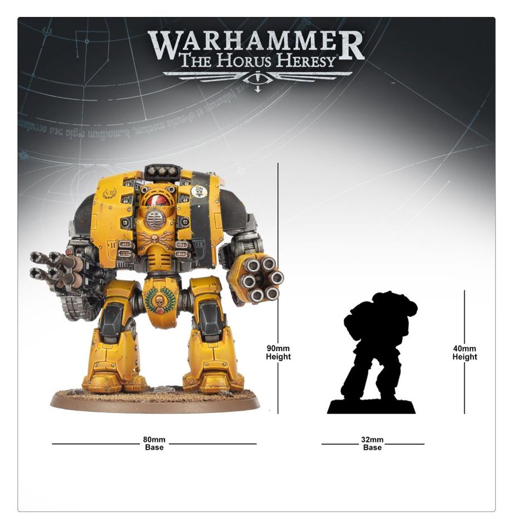 Horus Heresy: Legiones Astartes - Leviathan Dreadnought + Ranged Weapons Horus Heresy: Legiones Astartes - Leviathan Dreadnought + Ranged Weapons