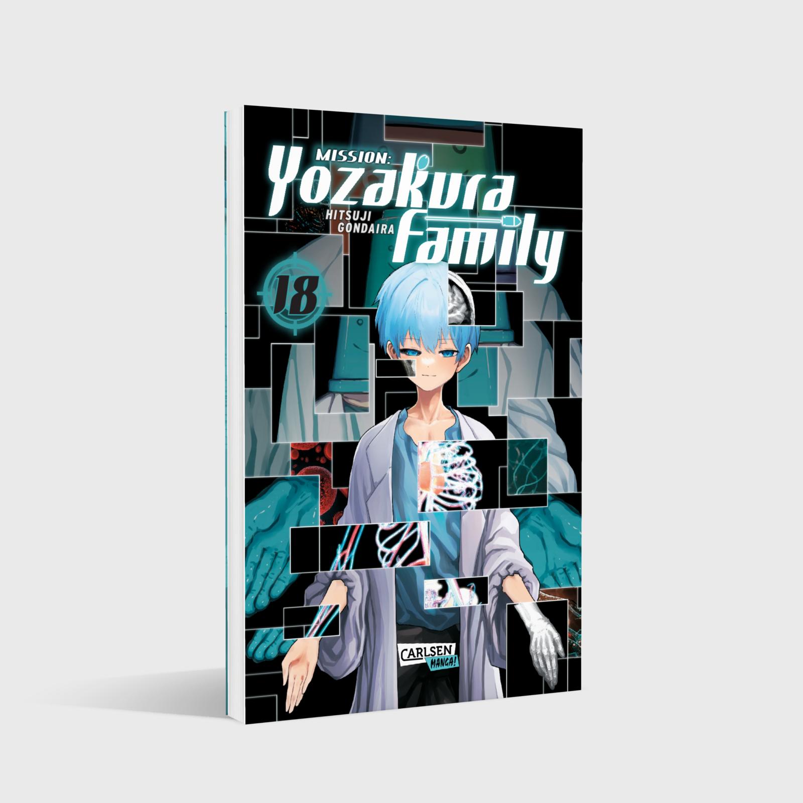 Mission Yozakura Family Bd.18 Buch, Veröffentlichung, Comics, Person, Frau