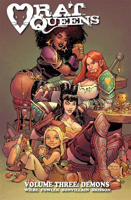 Rat Queens Vol.3: Demons Tpb