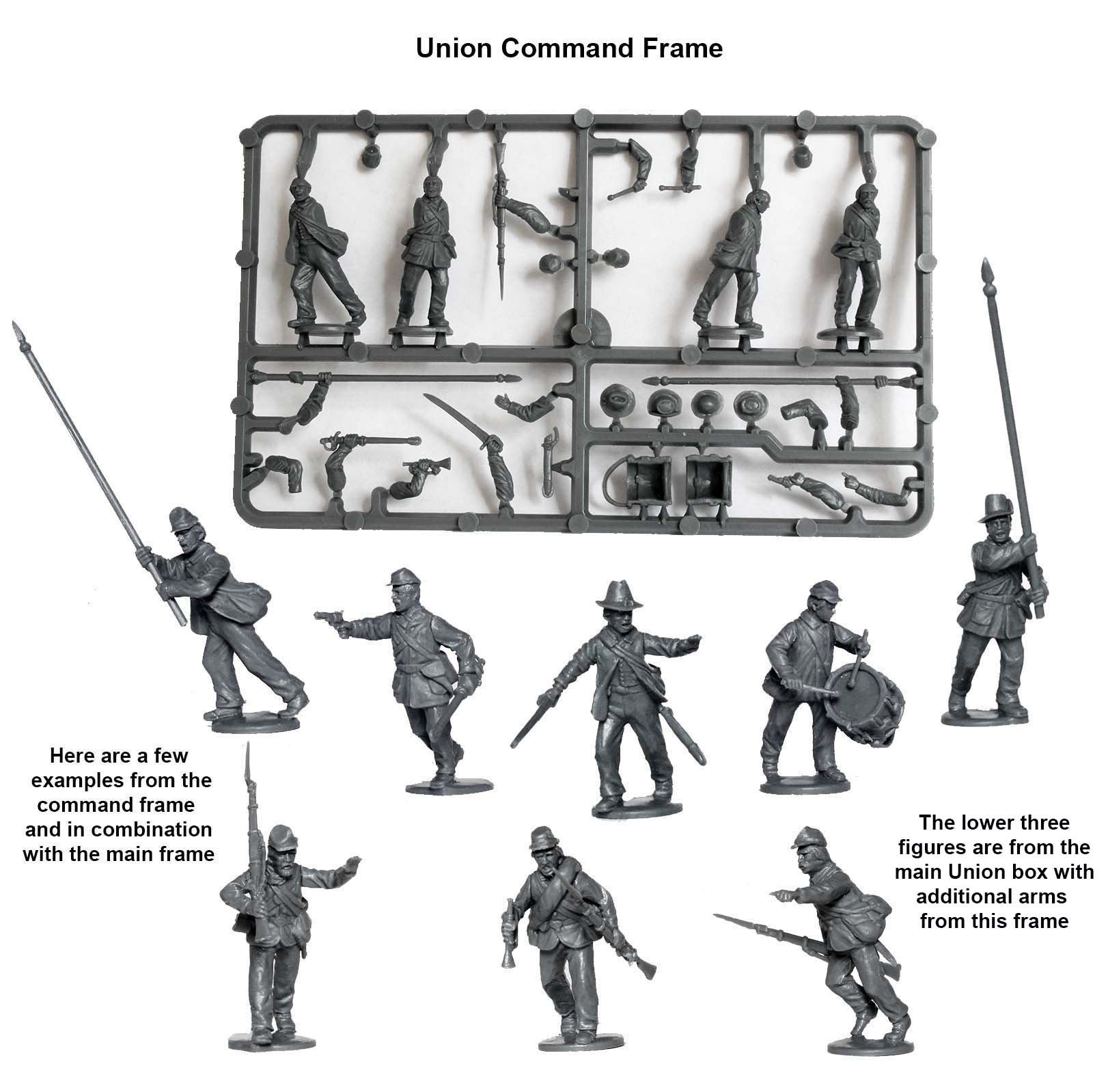 Perry Miniatures: American Civil War Union Infantry in Sack Coats Perry Miniatures: American Civil War Union Infantry in Sack Coats