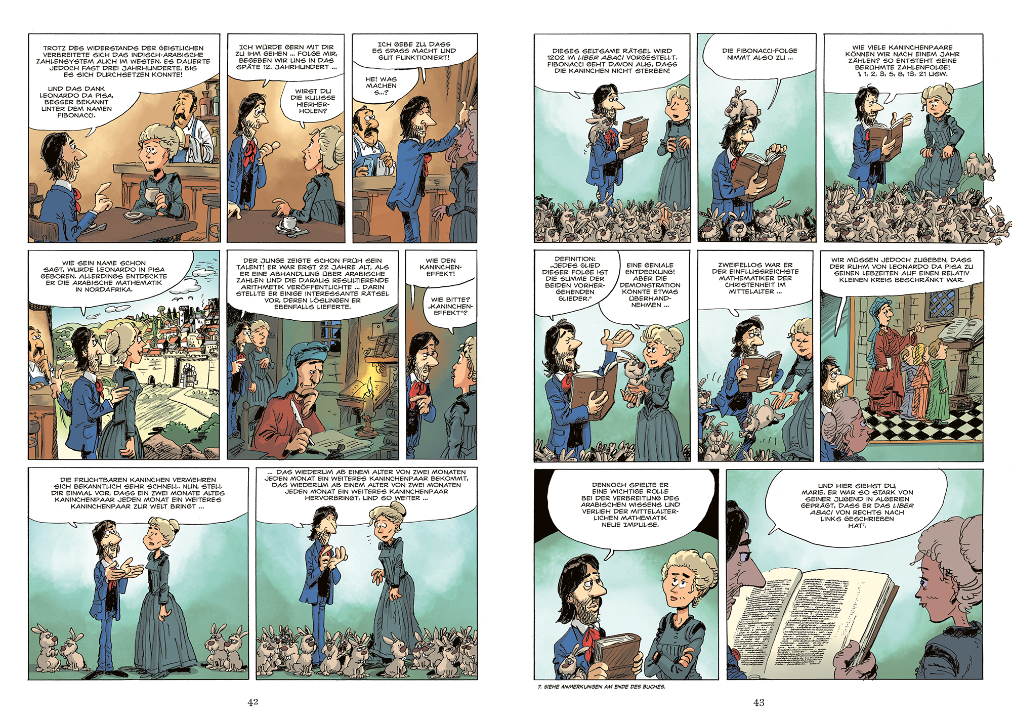 Heureka! - Von Atom bis Zufall - die unglaubliche Geschichte der Naturwissenschaften Buch, Comics, Veröffentlichung, Person, Gesicht