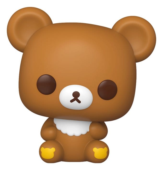 Rilakkuma: POP Chairoikuguma (2362) plüsch, bär, braun, niedlich, knopfaugen