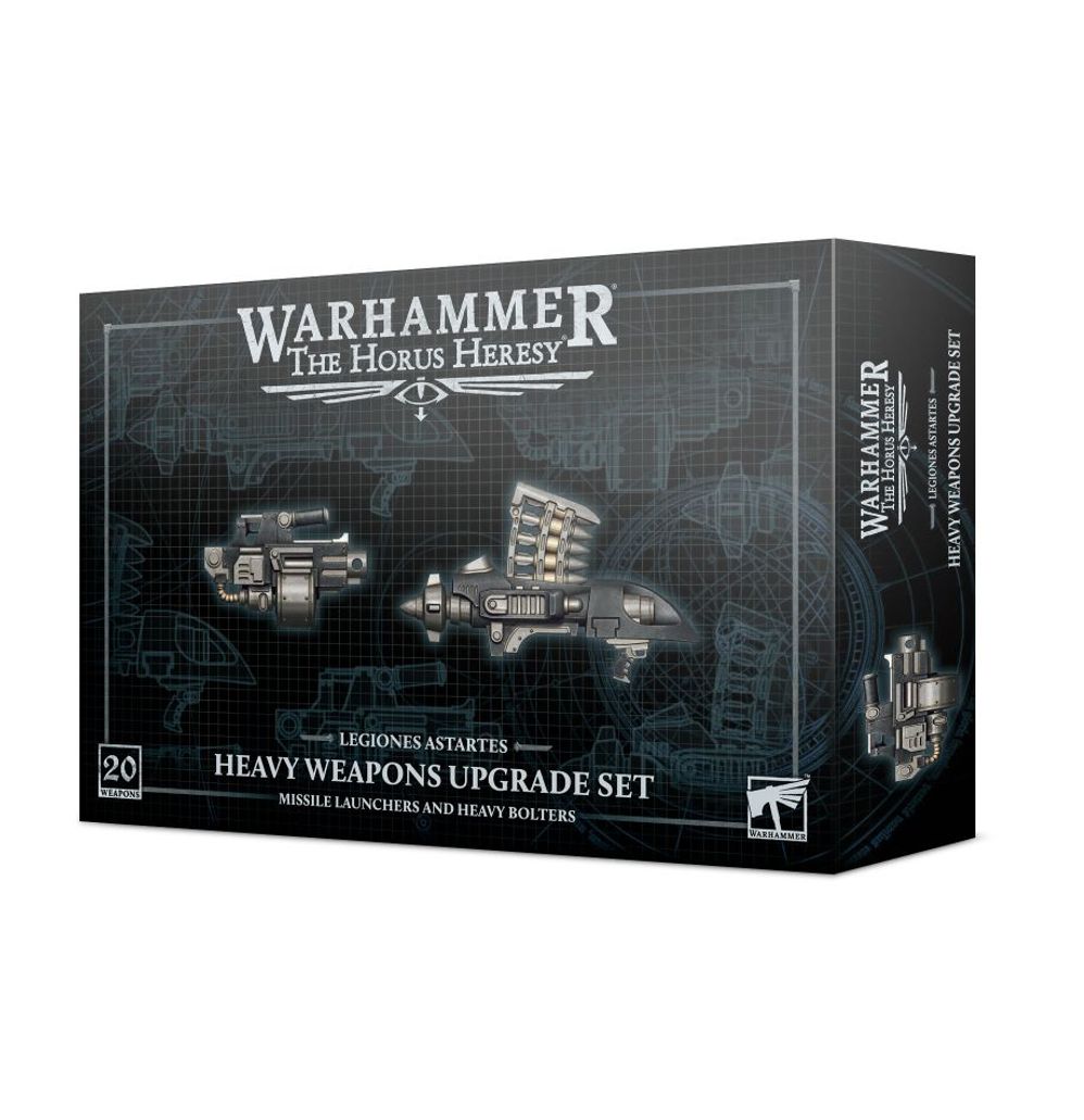Horus Heresy: Legiones Astartes - Heavy Weapons Upgrade Set (Missile Launchers and Heavy Bolters) Horus Heresy: Legiones Astartes - Heavy Weapons Upgrade Set (Missile Launchers and Heavy Bolters)