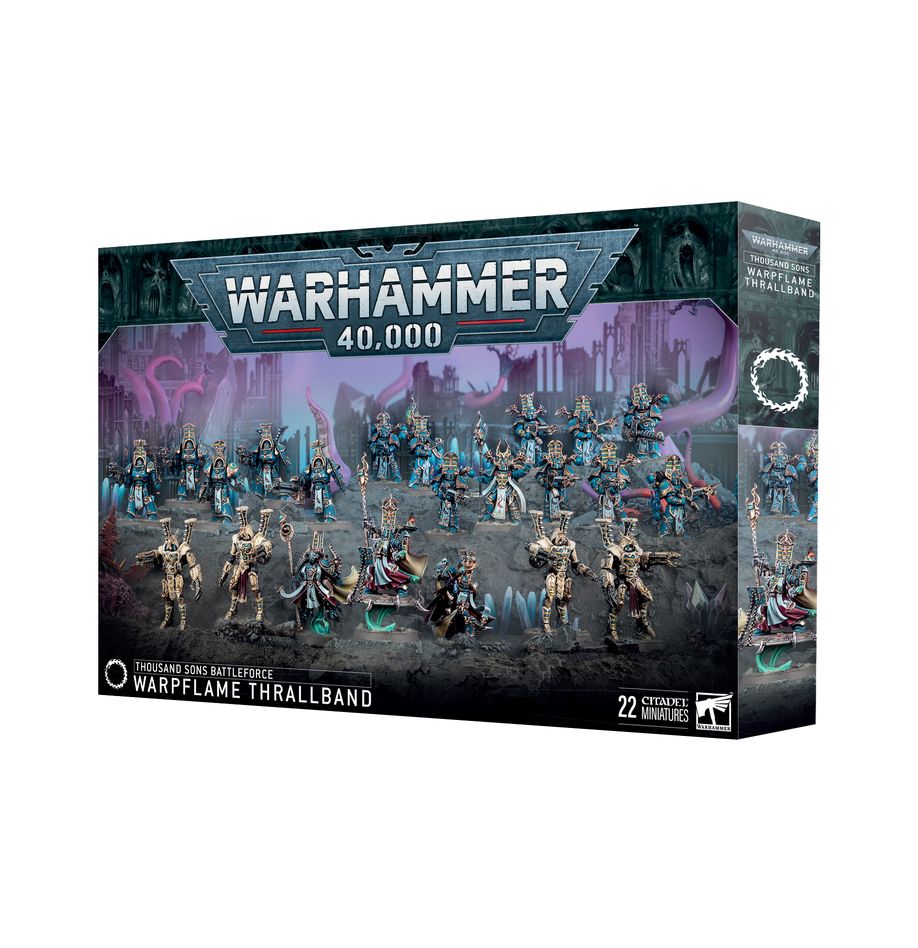 Warhammer 40k: Thousand Sons - Battleforce Warpflame Thrallband Warhammer 40k: Thousand Sons - Battleforce Warpflame Thrallband