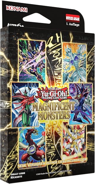 Yu-Gi-Oh! CCG dt.: Magnificent Monsters Box Yu-Gi-Oh, Trading Card, Magnificent Monsters, Deck set, 卡片盒